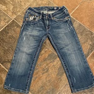 Size 14 Girls Miss Me Capri’s